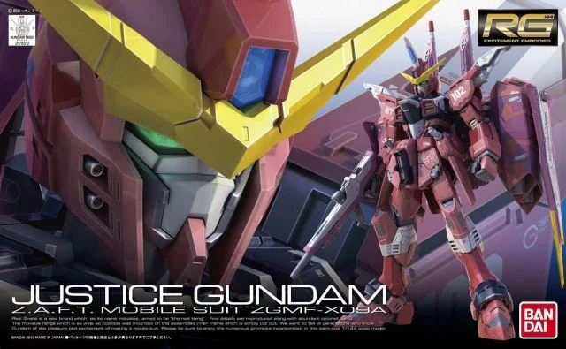 RG 1/144 Justice Gundam - bandai_hobby