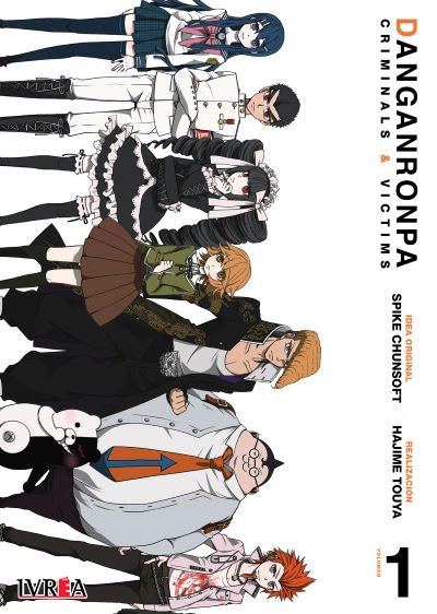 danganronpa: criminals and victims - colección de 4 tomos
