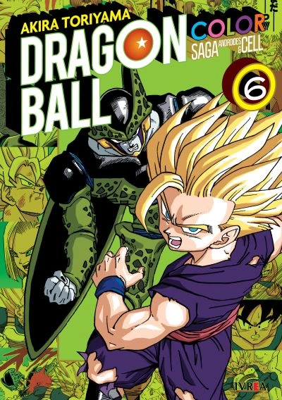 dragon ball color: saga androides y cell ultimo tomo