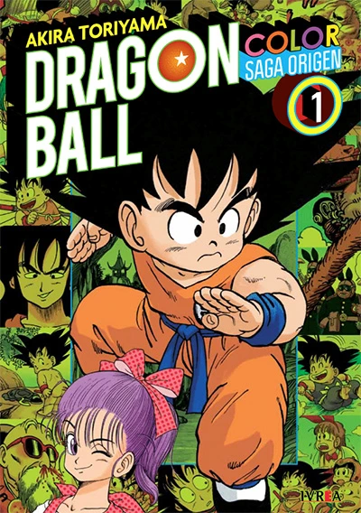 dragon ball color: saga origen