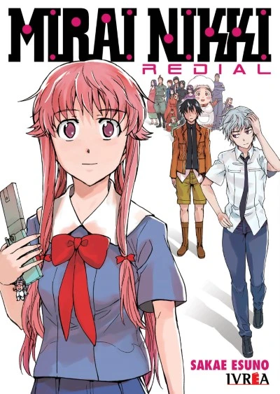 mirai nikki redial + caja