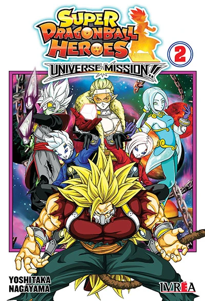 super dragon ball heroes: universe mission ultimo tomo