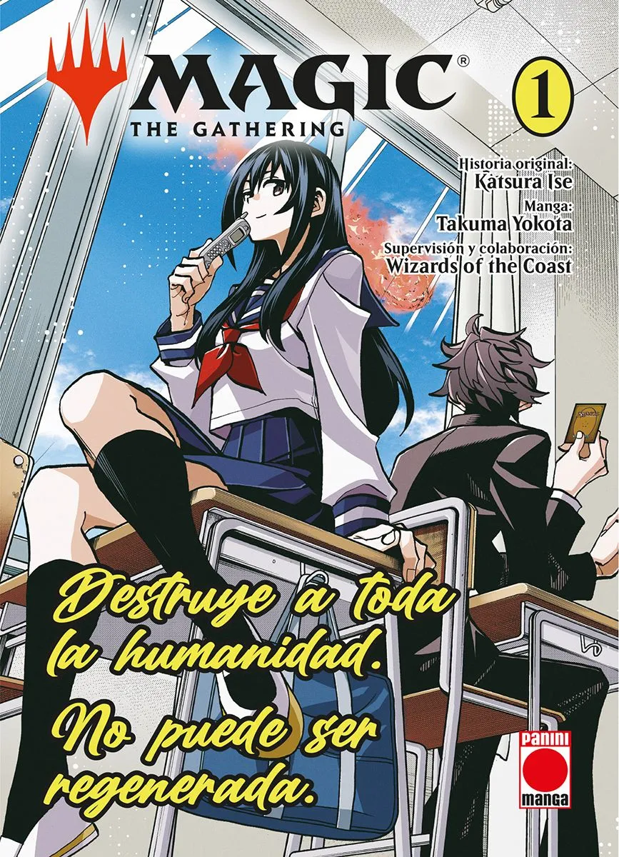 magic: the gathering - destruye a toda la humanidad. no puede ser regenerada.
